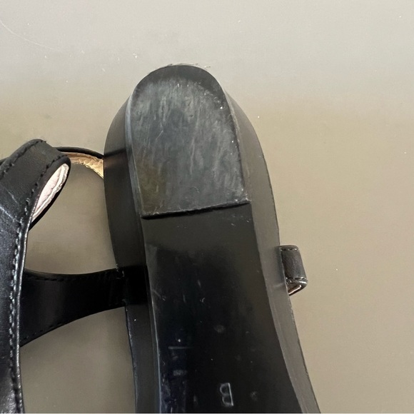 Coach Black Leather Sandals - Picture 6 of 14